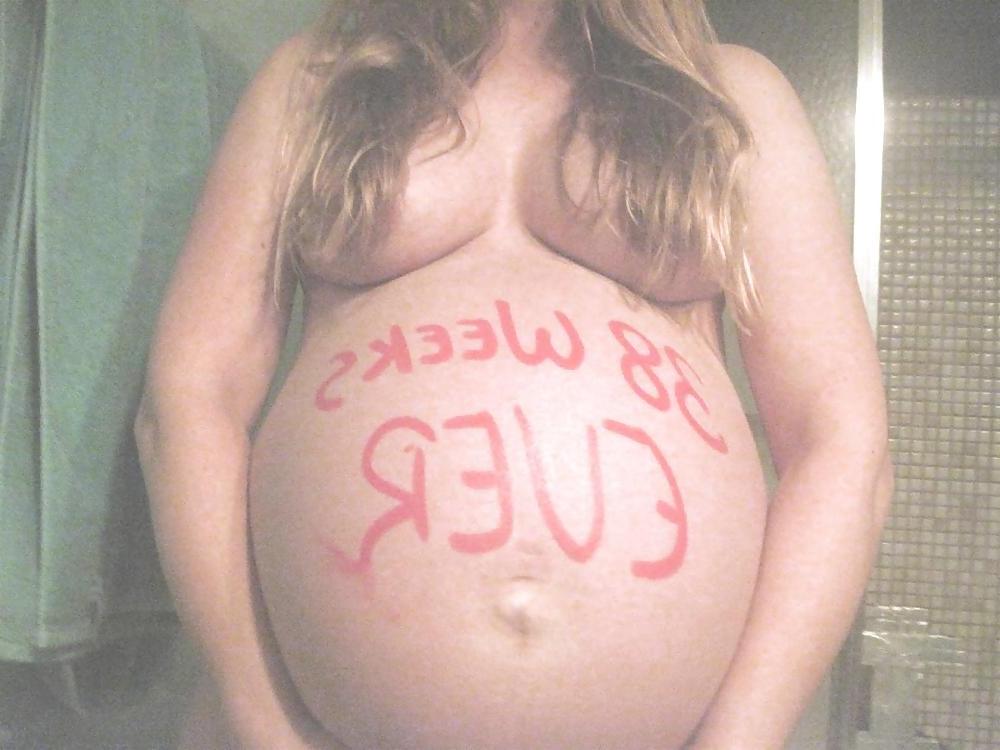 6P Body Writing - pregnant