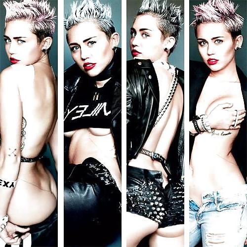 22P Sexy Dirty Miley Cyrus Photoshoot for V Magazine, May 2013