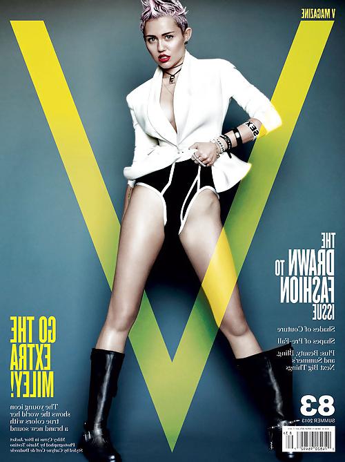 22P Sexy Dirty Miley Cyrus Photoshoot for V Magazine, May 2013