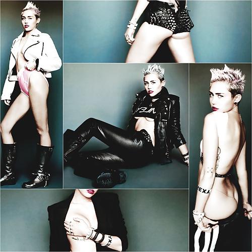 22P Sexy Dirty Miley Cyrus Photoshoot for V Magazine, May 2013