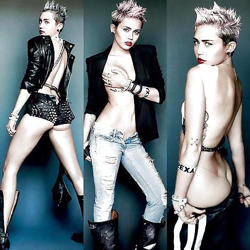 22P Sexy Dirty Miley Cyrus Photoshoot for V Magazine, May 2013