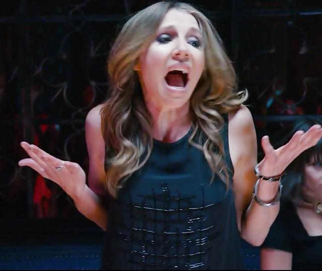 10P Sarah Chalke WHIPS HER DICK OUT!!!