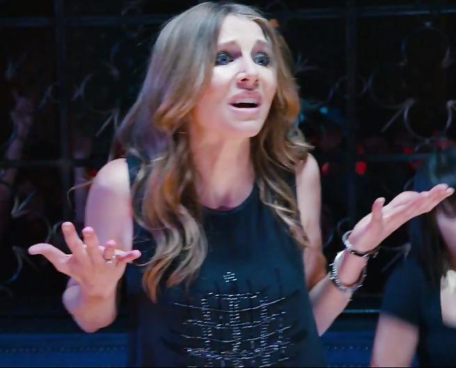 10P Sarah Chalke WHIPS HER DICK OUT!!!