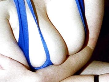 15P SAG - Babe's Hot Body In A Sexy Blue Bikini & Miniskirt 17