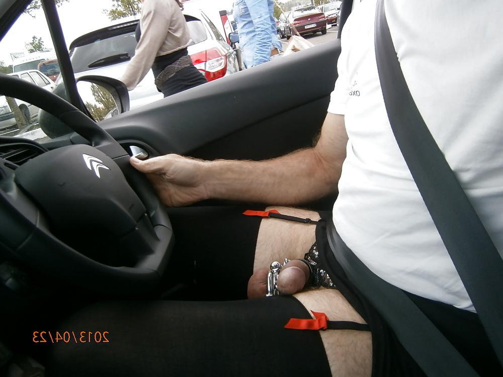 15P Dick cock flash sexe exhib outdoor