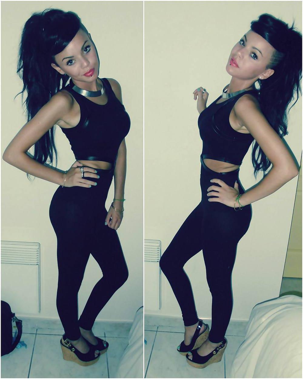 25P Niia Hall french arab slut