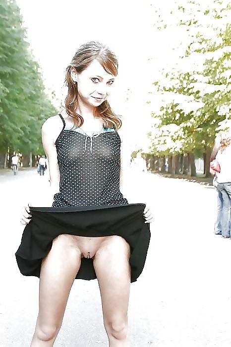 25P Lift up your dress and show us your pussy 6