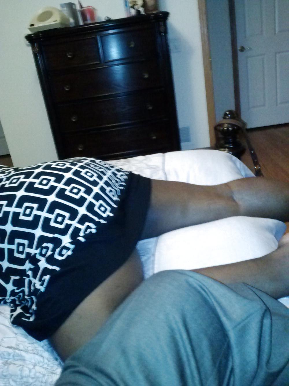 11P my wife in  her  blue panties