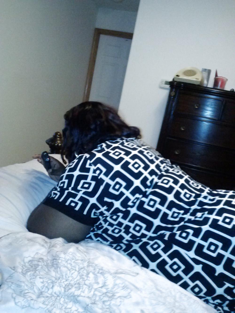11P my wife in  her  blue panties