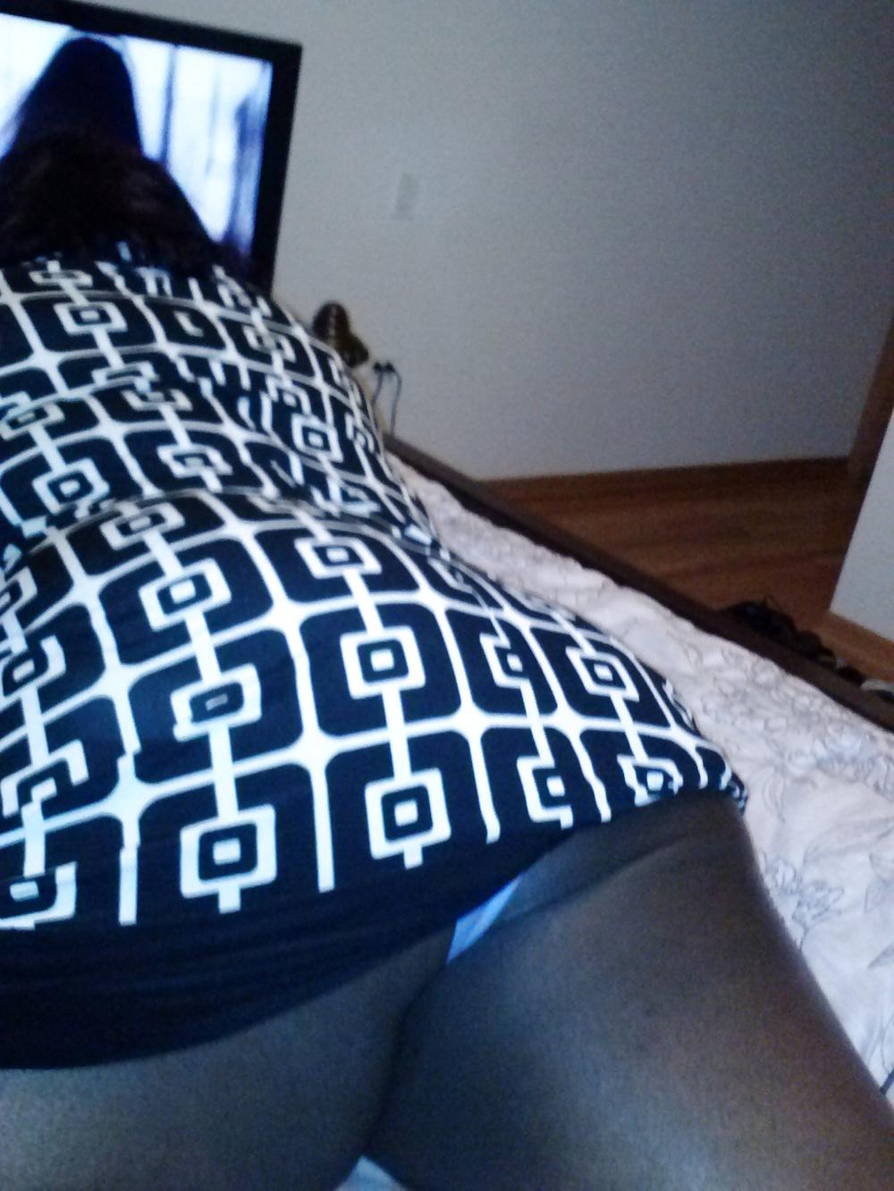 11P my wife in  her  blue panties