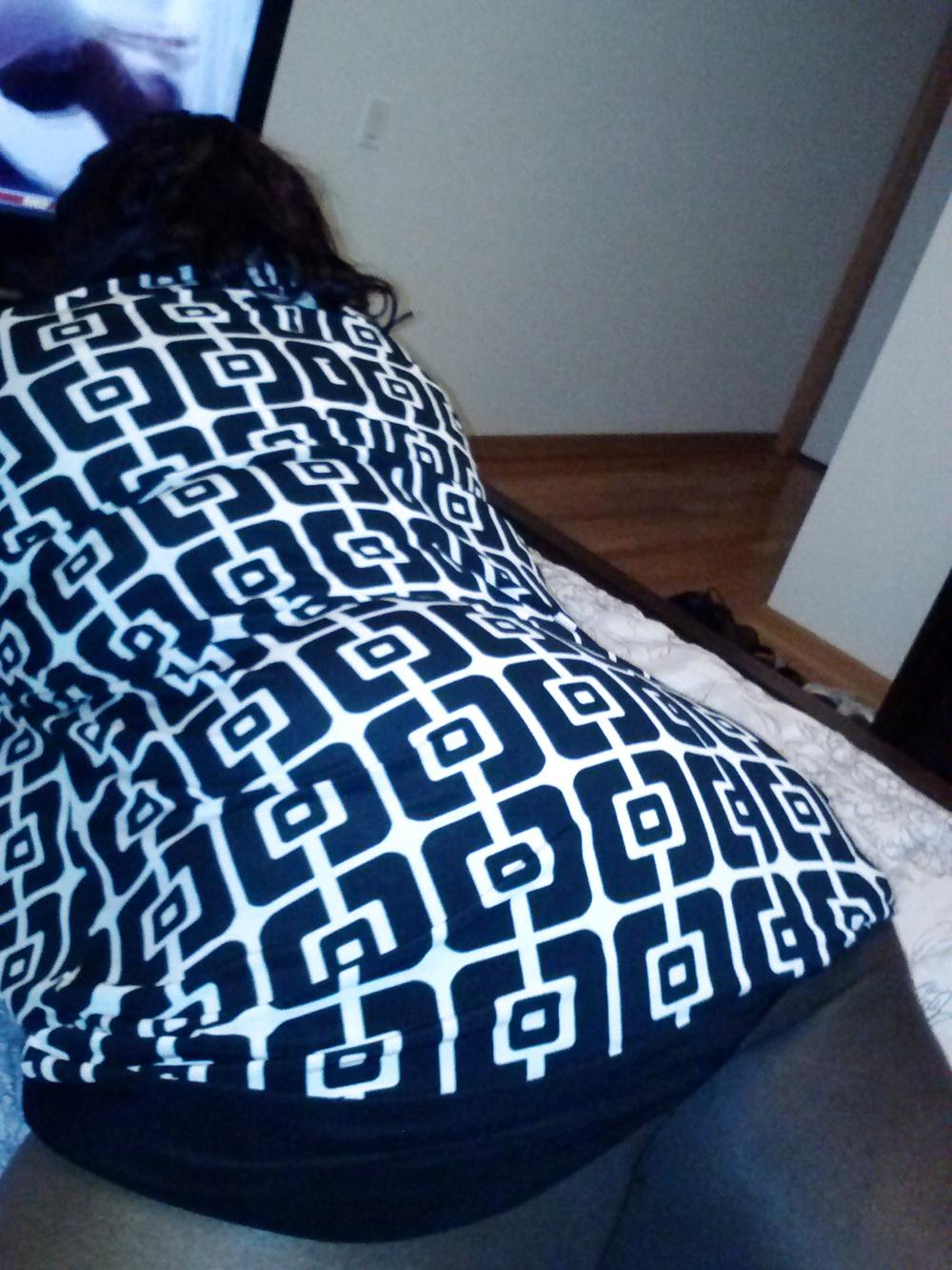 11P my wife in  her  blue panties