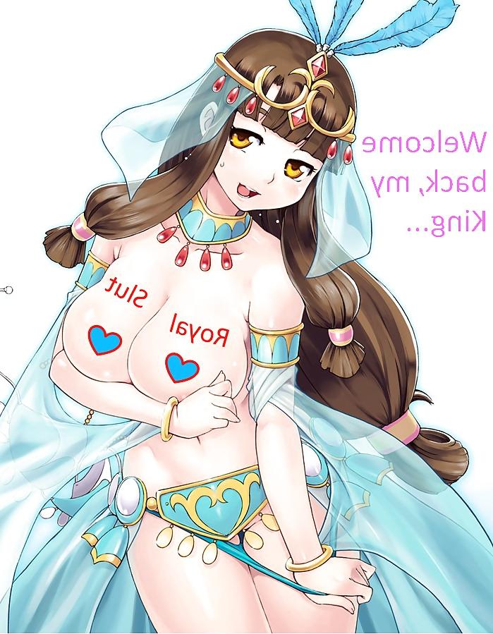 7P (Kurz!) Hentai mit Bildunterschriften 8: Körperbemalung.
