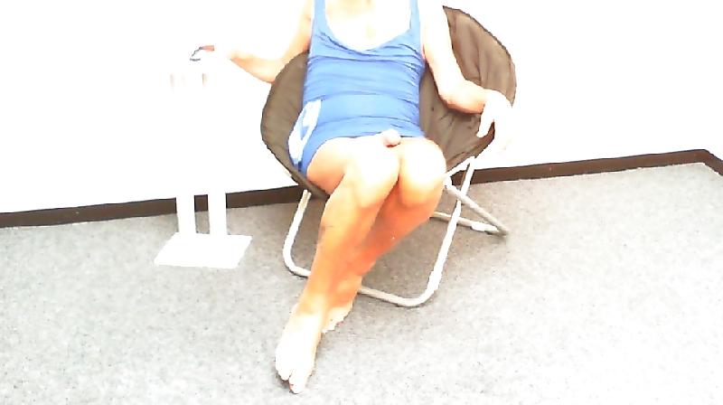 13P Skimpy blue dress