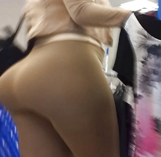 9P AMAZON Redbone Blk THICK MOMMA in TIGHTS voyeur candid