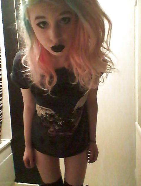 25P Naughty Little Emo Teens From Belfast For Dirty Comments