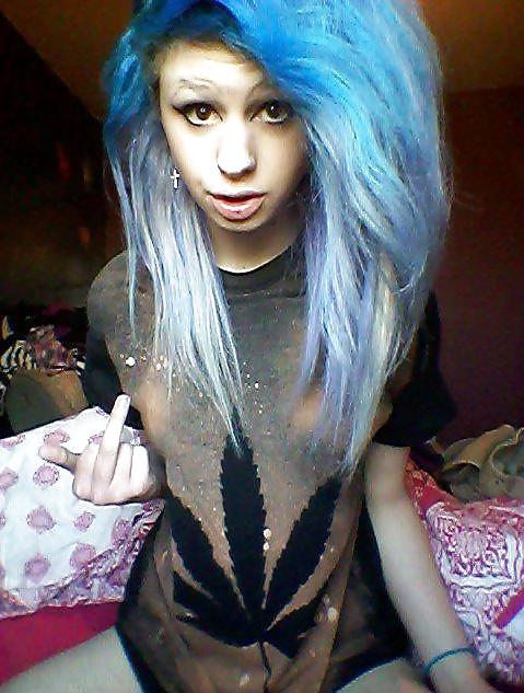 25P Naughty Little Emo Teens From Belfast For Dirty Comments