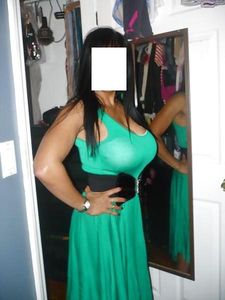 25P Udders Hanging Out of Dress