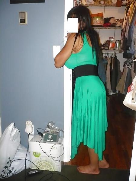 25P Udders Hanging Out of Dress
