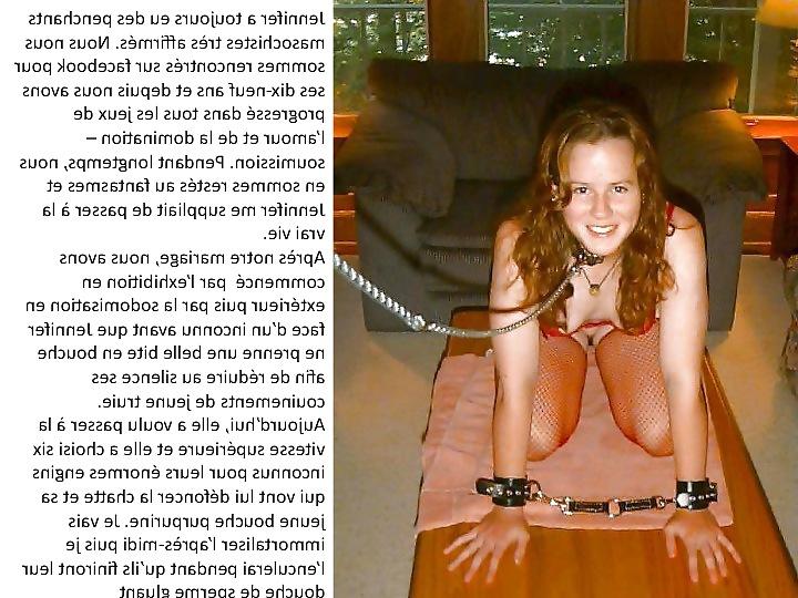 25P French submissive captions of housewifes, sluts and whore