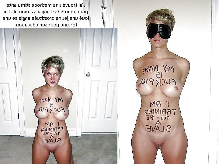 25P French submissive captions of housewifes, sluts and whore