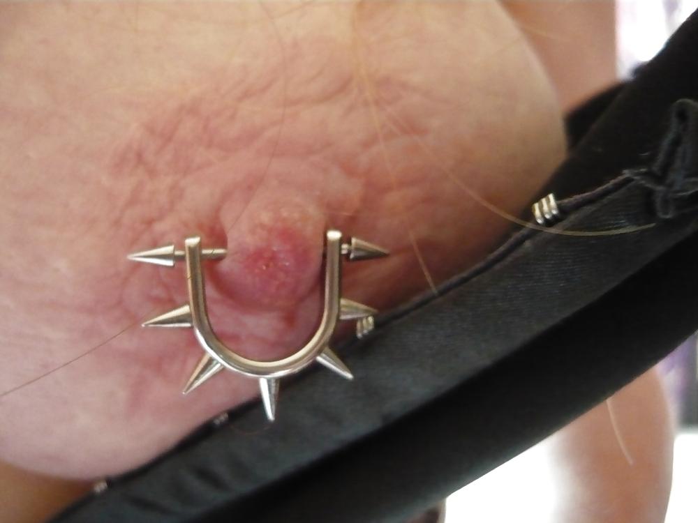 9P New Nipple Jewellery and Corset