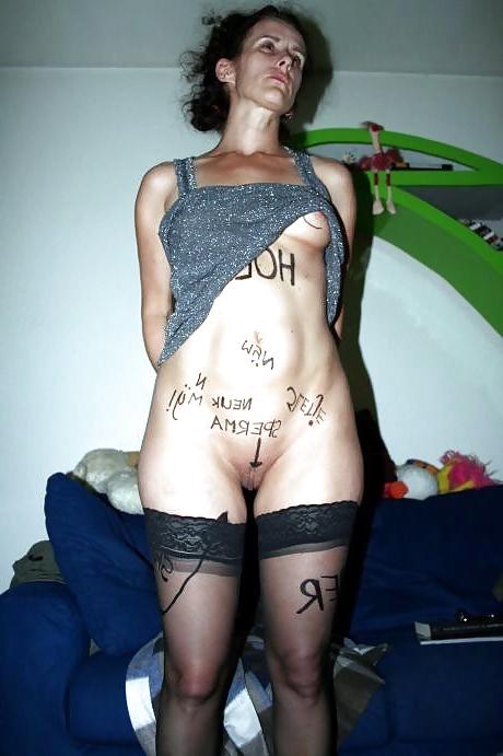 25P Les salopes ( body writting)
