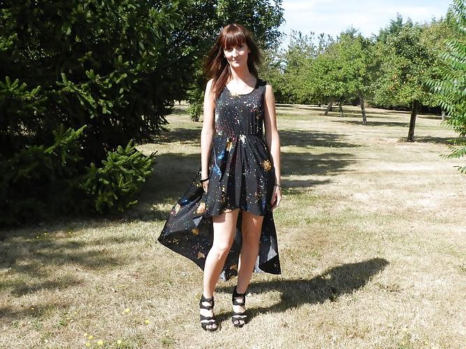 25P French Bloggers Mode with sexy legs 34