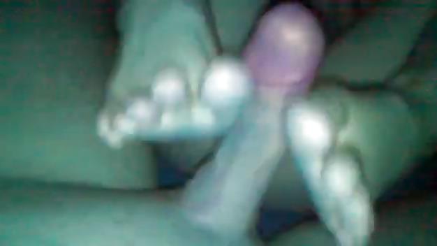 10P MyTeenExGf Footjob