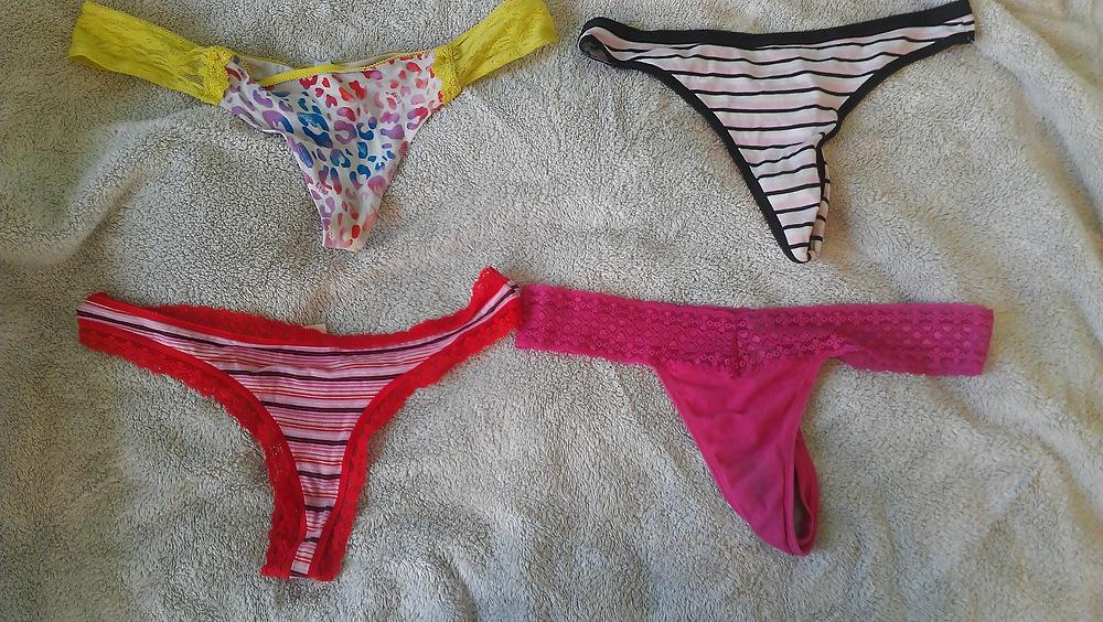 10P Another load in 33 y o cousins dirty panties.