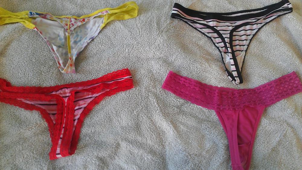 10P Another load in 33 y o cousins dirty panties.