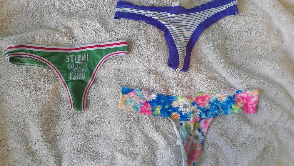 10P Another load in 33 y o cousins dirty panties.