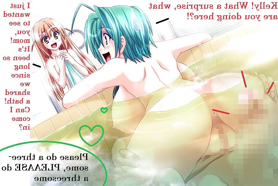 13P Hentai With Captions 6: Breasts Smothering!!
