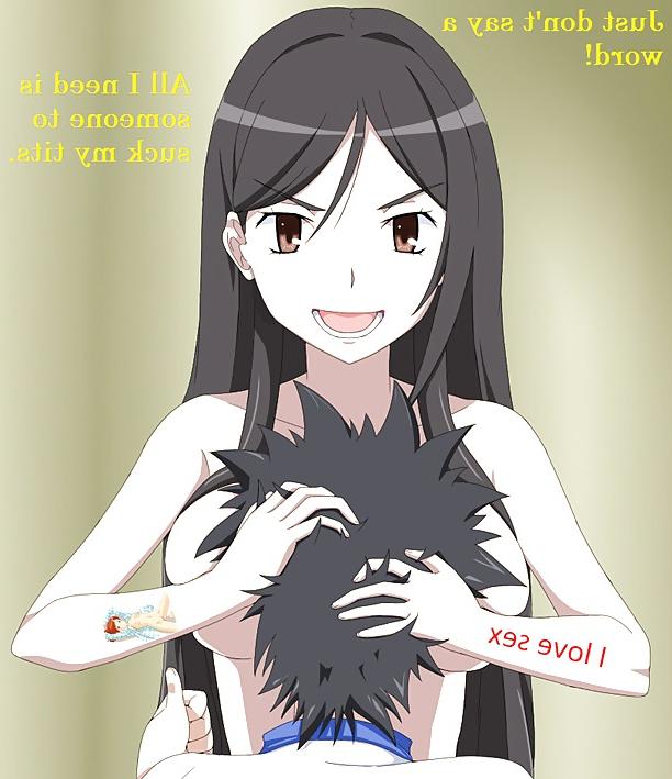 13P Hentai With Captions 6: Breasts Smothering!!