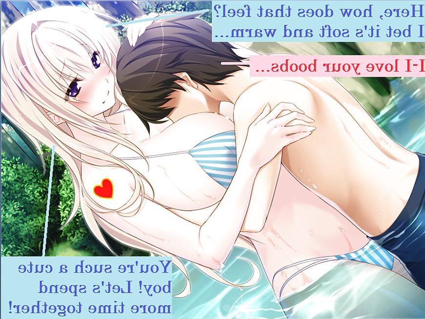 13P Hentai With Captions 6: Breasts Smothering!!