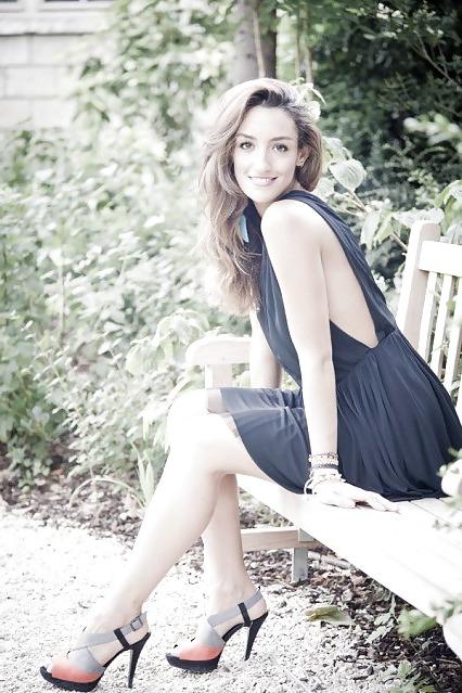 25P French Bloggers Mode with sexy legs 35