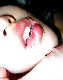 25P The end of the act, beautiful cum faces