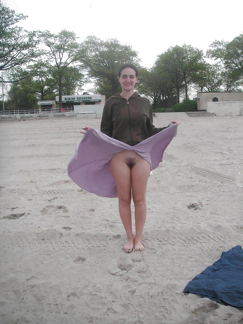 17P Lift up your dress and show us your pussy 7