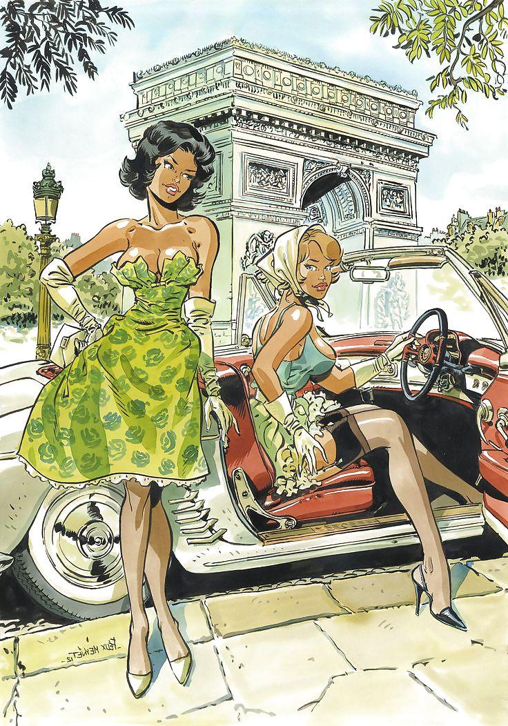 6P French charm ...