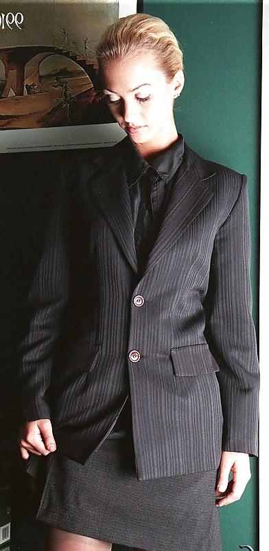 24P Blonde suit strip