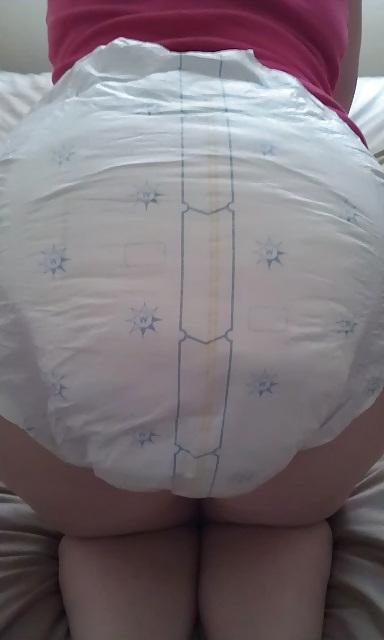 10P Girlfriend in diapers & little bo peep outfit