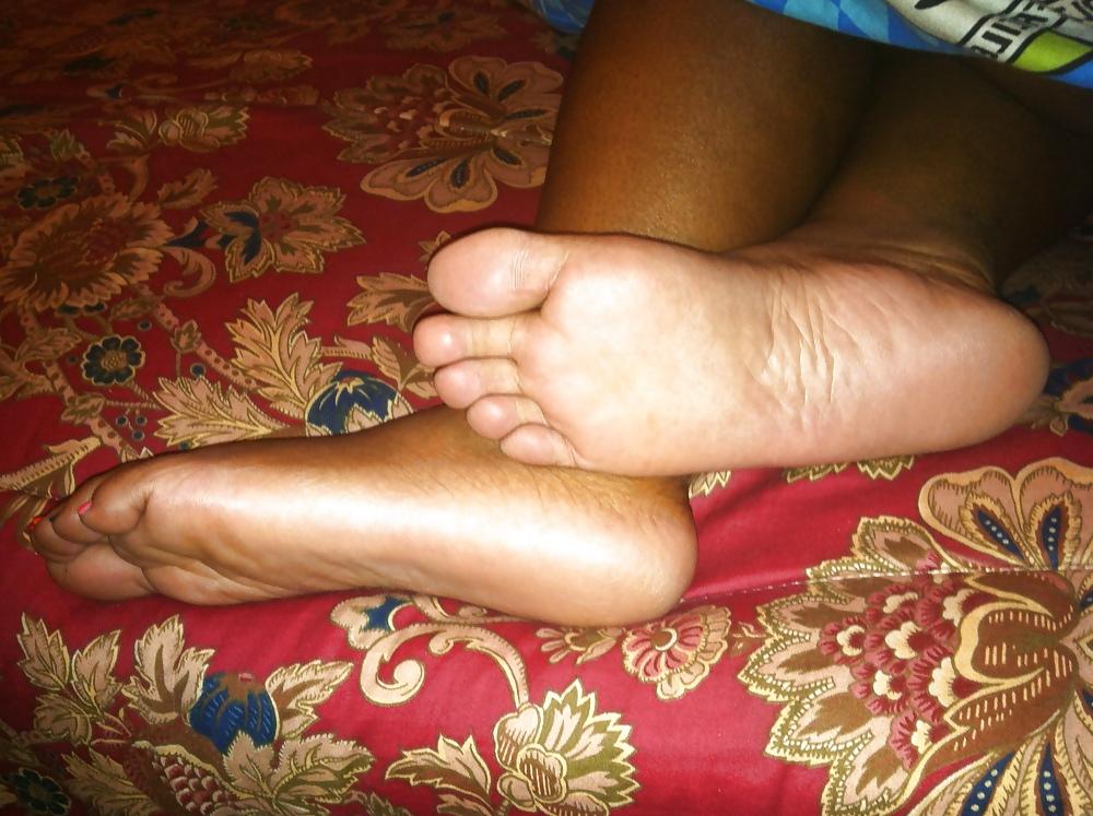 25P Colorful Toes Footjob