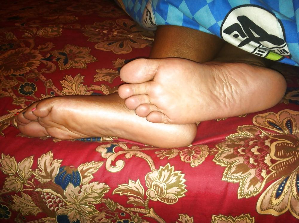 25P Colorful Toes Footjob
