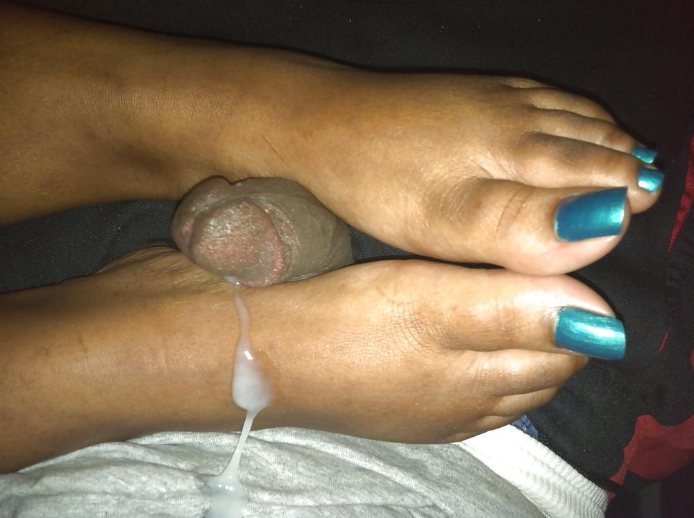 12P Teal Blue Car Footjob
