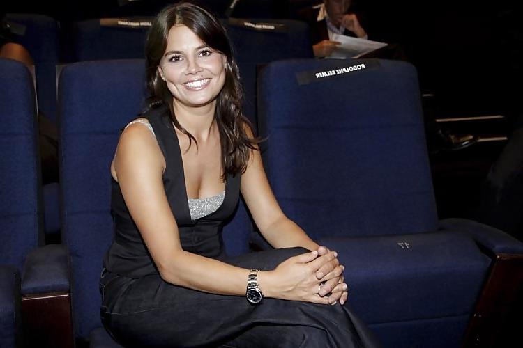 25P Charlotte Le Grix de la Salle Beautiful French TV Presenter