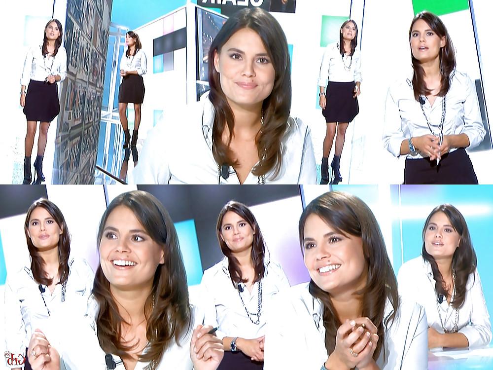 25P Charlotte Le Grix de la Salle Beautiful French TV Presenter