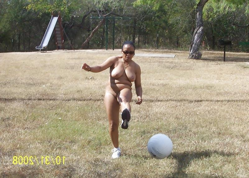 6P Playing a little soccer