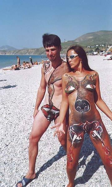 13P Nudist Pictures I love 16 Body painting