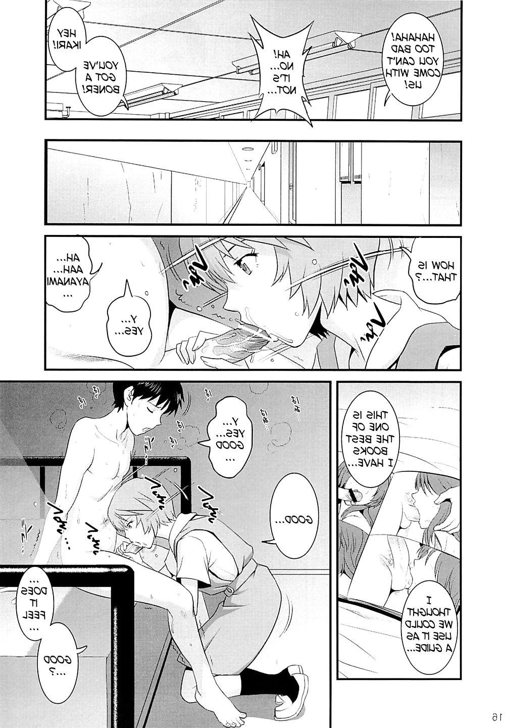 25P Evangelion Hentai - B-WORM