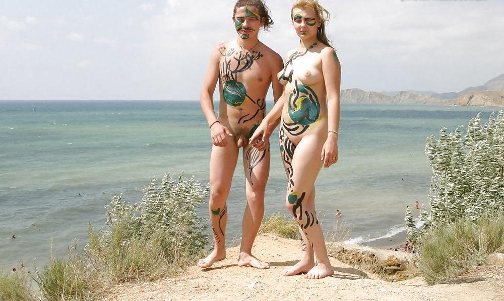 10P Nudist Pictures I love 19 Body painting