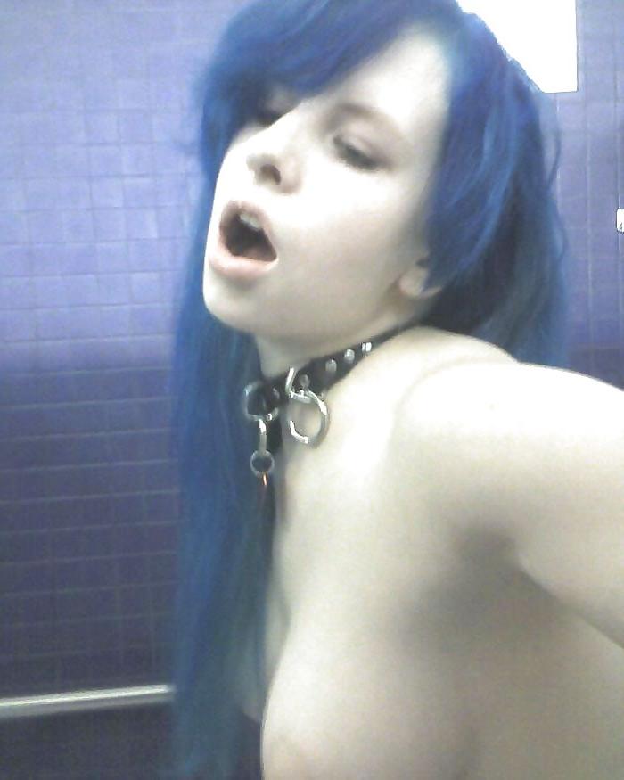 14P Blue Hair Emo :)